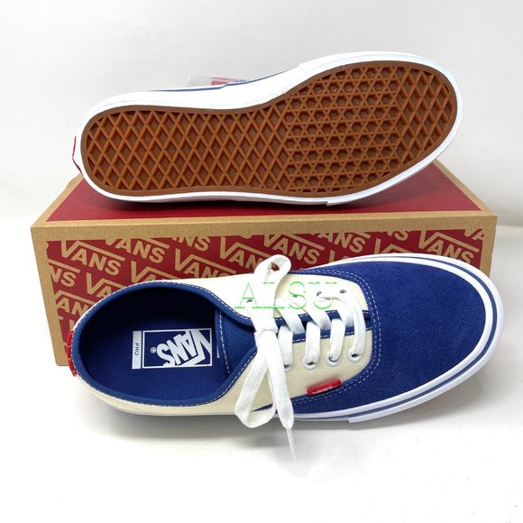 VANS Authentic Pro Low Top Stv Navy Canvas Casual Sneakers Mens Size VN0A34790QF - Picture 3 of 11